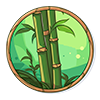 planta de bamboo representativa del sitio creacionespanda3d